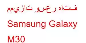 مميزات وسعر هاتف Samsung Galaxy M30